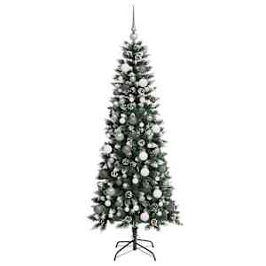 Umělý vánoční stromeček Zelená 180 cm PVC, plast a ocel - obrázek 5