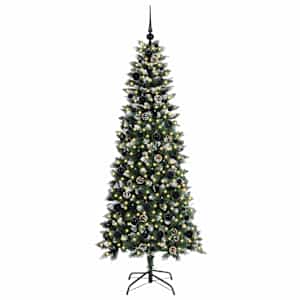 Umělý vánoční stromeček Zelená 180 cm PVC, plast a ocel - obrázek 3