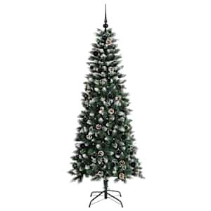 Umělý vánoční stromeček Zelená 180 cm PVC, plast a ocel - obrázek 4