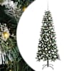 vidaXL Tehisj&otilde;ulupuu Roheline 180 cm PVC, plast ja teras