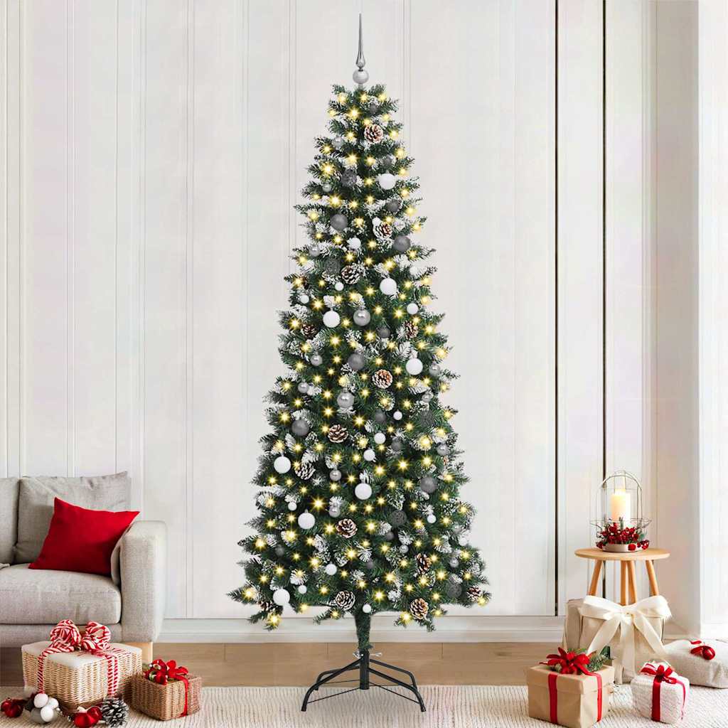 Sapin de Noël artificiel Vert 240 cm PVC