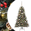 vidaXL Tehisj&otilde;ulupuu Roheline 120 cm PVC, Plastikk ja Teras