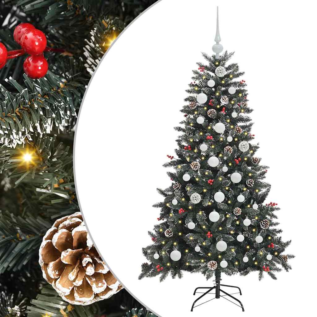 Thumbnail - vidaXL Künstlicher Weihnachtsbaum Grün 83,5 x 83,5 x 150 cm
