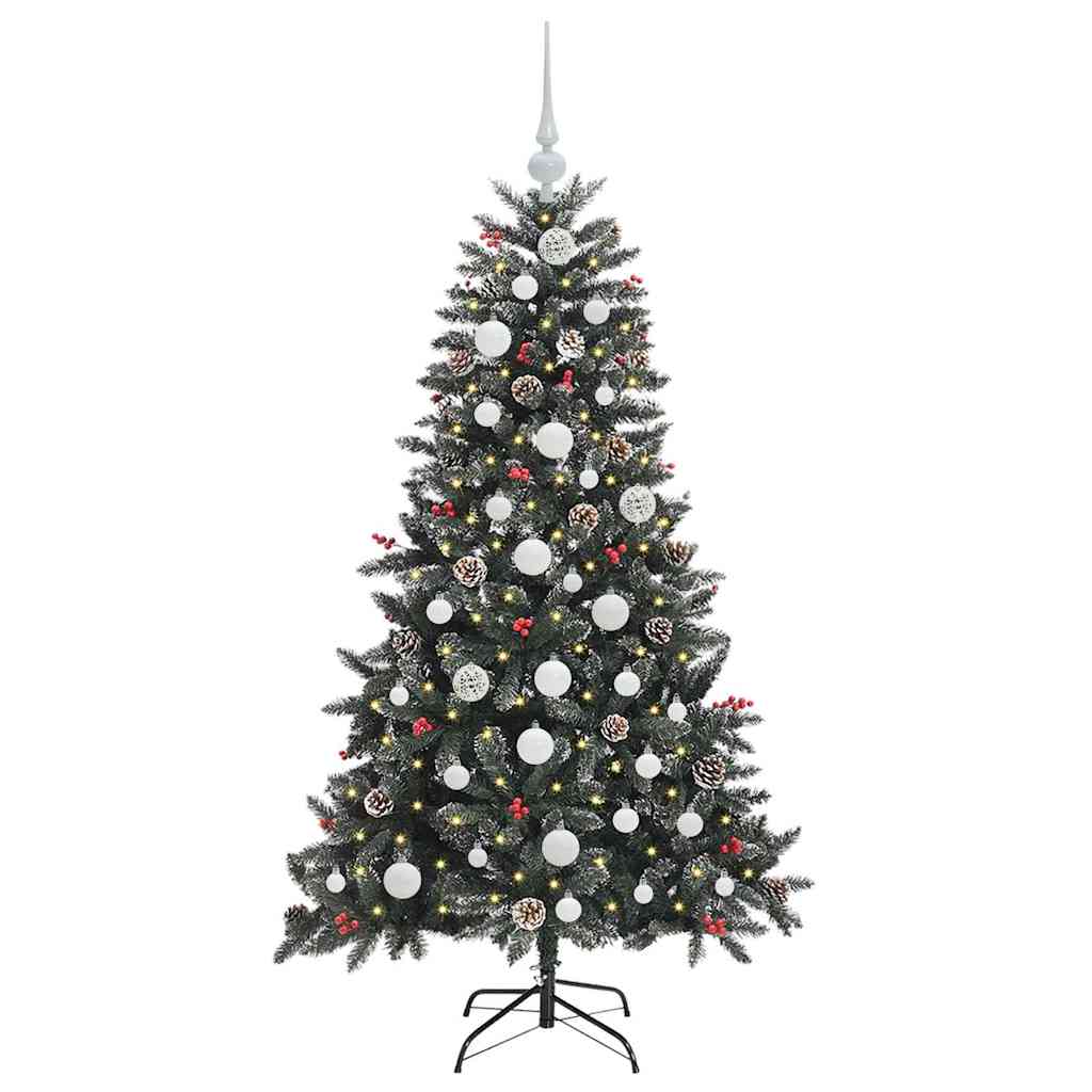 Thumbnail - vidaXL Künstlicher Weihnachtsbaum Grün 83,5 x 83,5 x 150 cm
