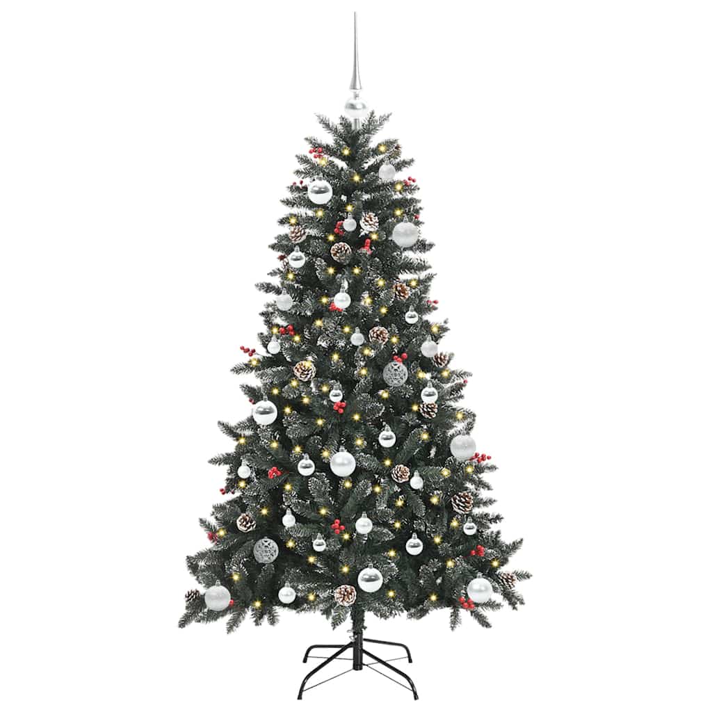 Thumbnail - vidaXL Künstlicher Weihnachtsbaum Grün 83,5 x 83,5 x 150 cm