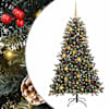 vidaXL Tehisj&otilde;ulupuu Roheline 180 cm PVC, Plastikk ja Teras