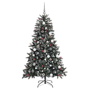 Umělý vánoční stromeček Zelená 180 cm PVC, plast a ocel - obrázek 5