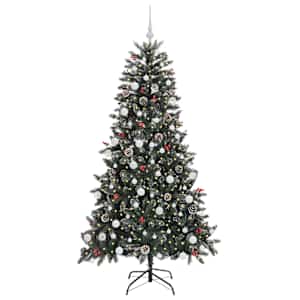 Umělý vánoční stromeček Zelená 180 cm PVC, plast a ocel - obrázek 3