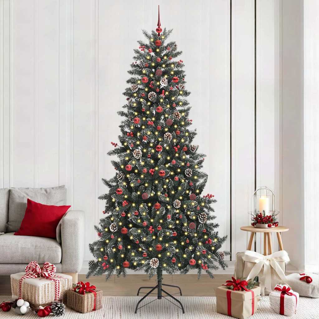 Sapin de Noël artificiel Vert 129,5 x 129,5 x 240 cm