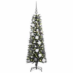 Umělý vánoční stromeček Zelená 120 cm PVC, plast a ocel - obrázek 3