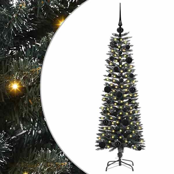 vidaXL Tehisj&otilde;ulupuu Roheline 120 cm PVC, Plastikk ja Teras