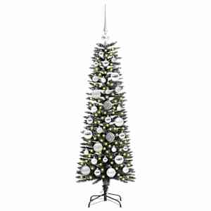 Umělý vánoční stromeček Zelená 120 cm PVC, plast a ocel - obrázek 3