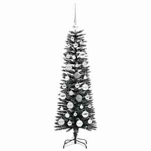 Umělý vánoční stromeček Zelená 120 cm PVC, plast a ocel - obrázek 4