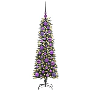 Umělý vánoční stromeček Zelená 120 cm PVC, plast a ocel - obrázek 3