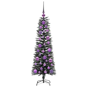 Umělý vánoční stromeček Zelená 120 cm PVC, plast a ocel - obrázek 4