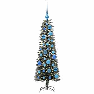 Umělý vánoční stromeček Zelená 120 cm PVC, plast a ocel - obrázek 3