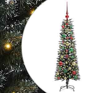 vidaXL Tehisj&otilde;ulupuu Roheline 120 cm PVC, Plastikk ja Teras