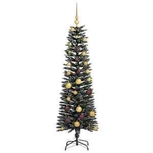 Umělý vánoční stromeček Zelená 150 cm PVC, plast a ocel - obrázek 4