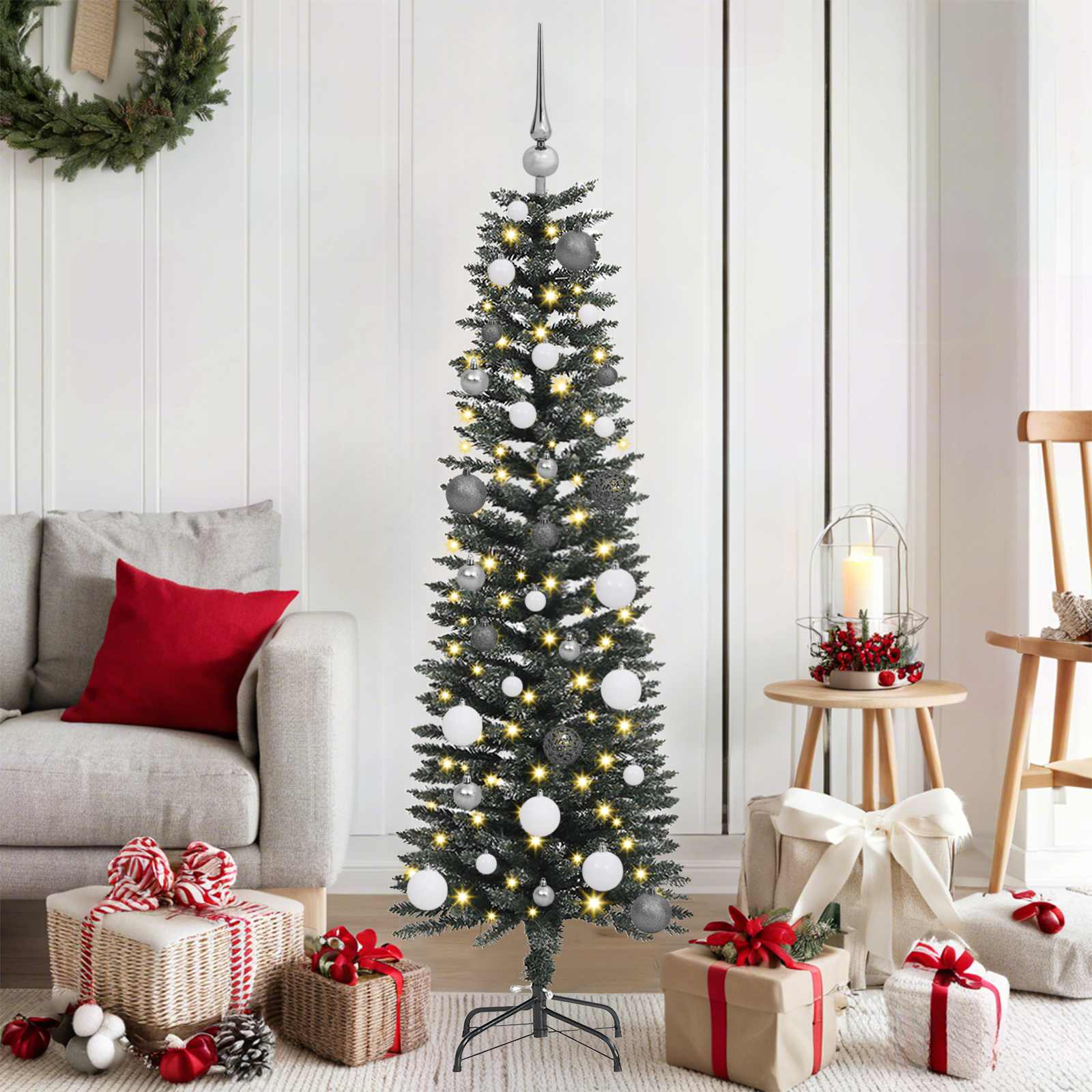 Sapin de Noël artificiel Vert 150 cm PVC