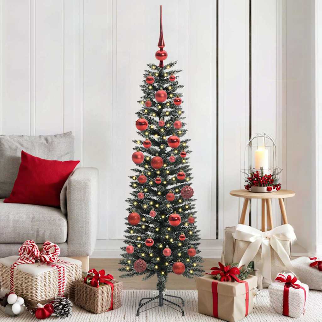 Sapin de Noël artificiel avec 150 LED Vert 43 x 43 x 150 cm