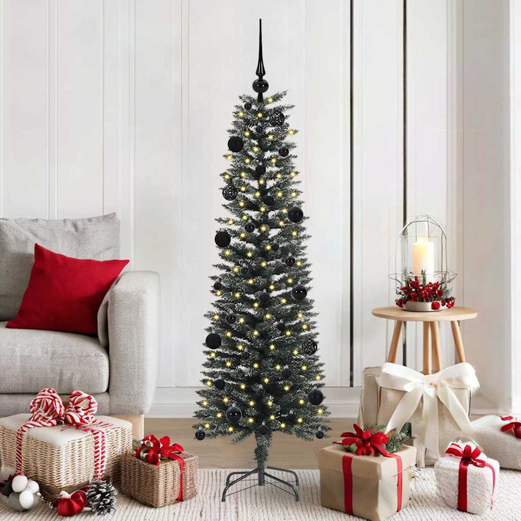Sapin de Noël artificiel avec 150 LED Vert 43 x 43 x 150 cm