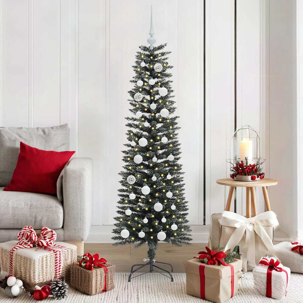 Sapin de Noël artificiel avec 150 LED Vert 43 x 43 x 150 cm