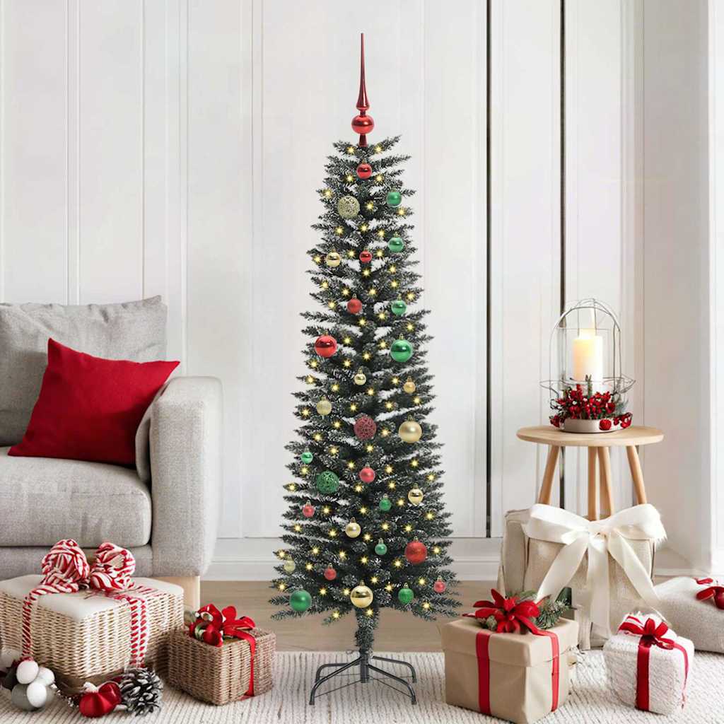 Sapin de Noël artificiel avec 150 LED Vert 43 x 43 x 150 cm