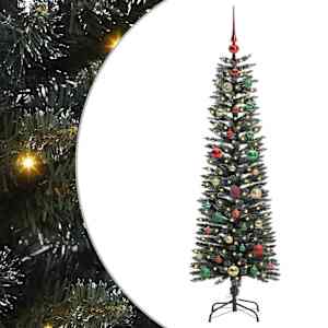 Umělý vánoční stromeček Zelená 150 cm PVC, plast a ocel - obrázek 2