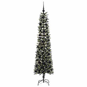 Umělý vánoční stromeček Zelená 180 cm PVC, plast a ocel - obrázek 3