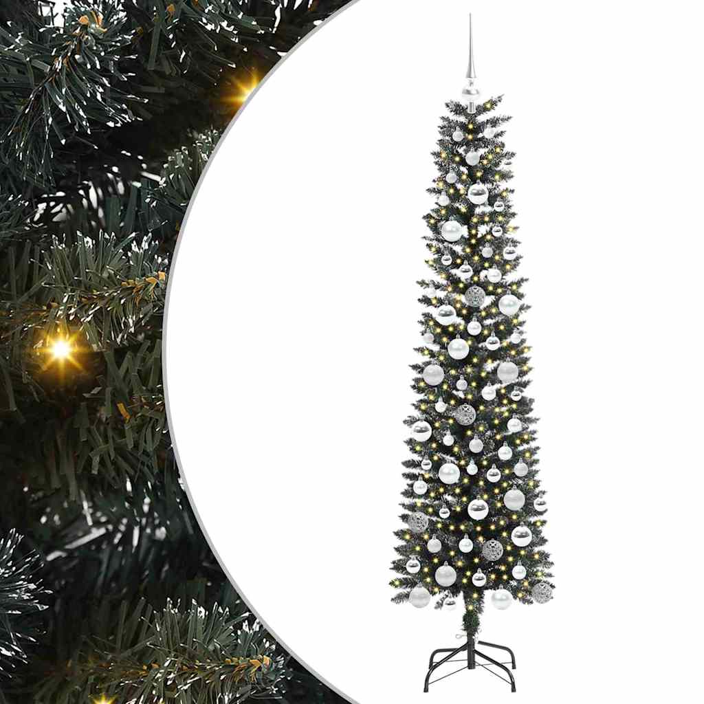 Thumbnail - vidaXL Künstlicher Weihnachtsbaum Grün 50.5 x 50.5 x 180 cm