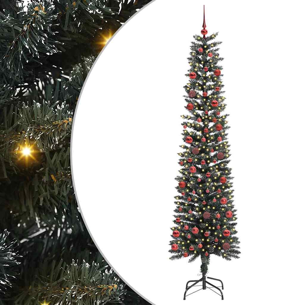 Sapin de Noël artificiel avec 300 LED Vert 58 x 58 x 210 cm