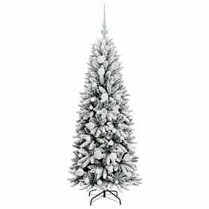 Umělý vánoční stromeček Bílá 120 cm PVC, plast, ocel a PE - obrázek 4