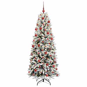 Umělý vánoční stromeček Bílá 180 cm PVC, plast, ocel a PE - obrázek 3
