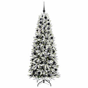 Umělý vánoční stromeček Bílá 180 cm PVC, plast, ocel a PE - obrázek 3
