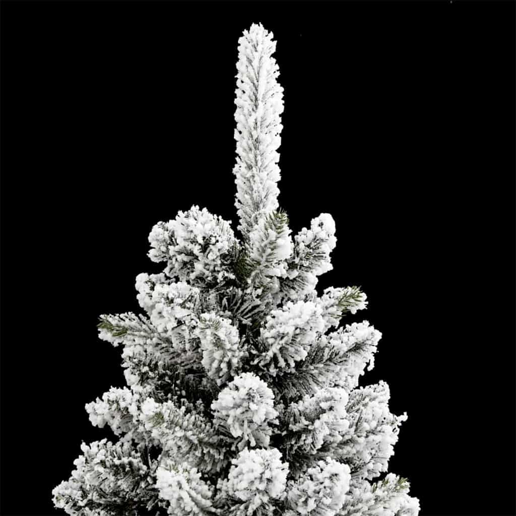 Artificial christmas tree su 150 led with stand white 120 cm