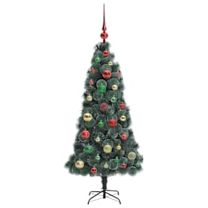 Umělý Předsvícený Vánoční Stromek se Sadou Kuliček 120 cm PET - obrázek 6