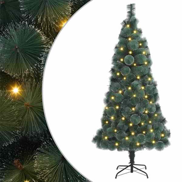vidaXL Tehislumi Christmas Tree Roheline 180 cm PET