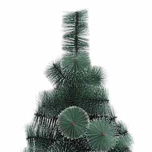 Umělý předem osvětlený vánoční stromeček se sadou koulí 210 cm - obrázek 11
