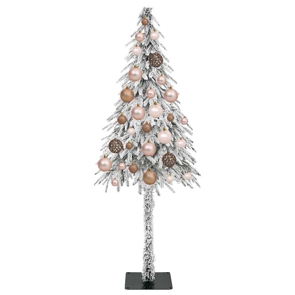 Juletræ med LED -strimmellys Hvid 120 cm PE 4 8721288991614 wbg fr en hd 3