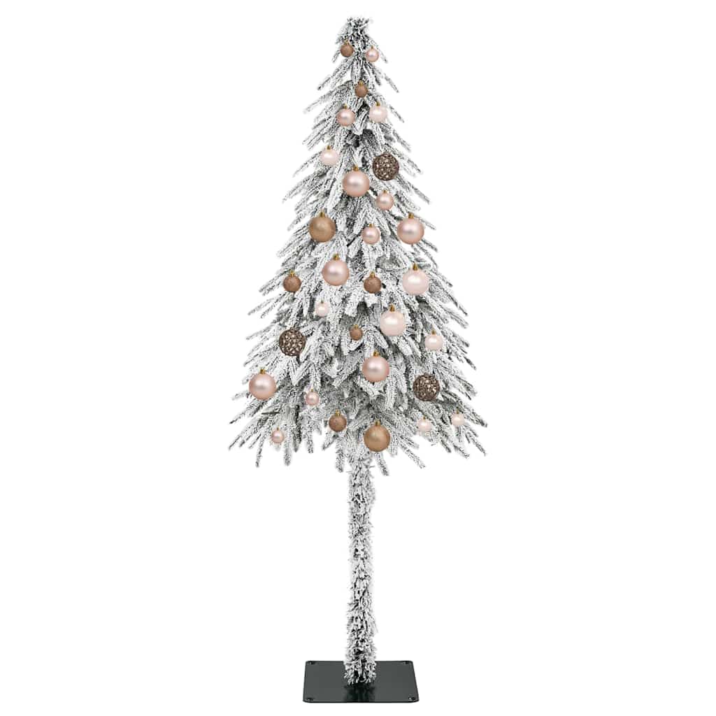 Juletræ med LED -strimmellys Hvid 150 cm PE 4 8721288991744 wbg fr en hd 3