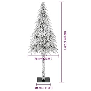 Vánoční stromeček s 300 LED diodami Bílá 180 cm PE a Ocel - obrázek 15