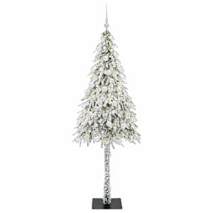 Vánoční stromeček s 300 LED diodami Bílá 180 cm PE a Ocel - obrázek 3