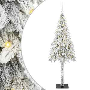 Vánoční stromeček s 300 LED diodami Bílá 180 cm PE a Ocel - obrázek 2