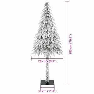 Vánoční stromeček s 300 LED diodami Bílá 180 cm PE a Ocel - obrázek 15