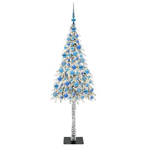 Vánoční stromeček s 300 LED diodami Bílá 180 cm PE a Ocel - obrázek 3