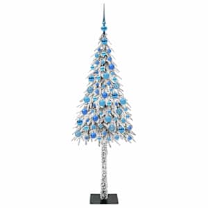 Vánoční stromeček s 300 LED diodami Bílá 180 cm PE a Ocel - obrázek 4