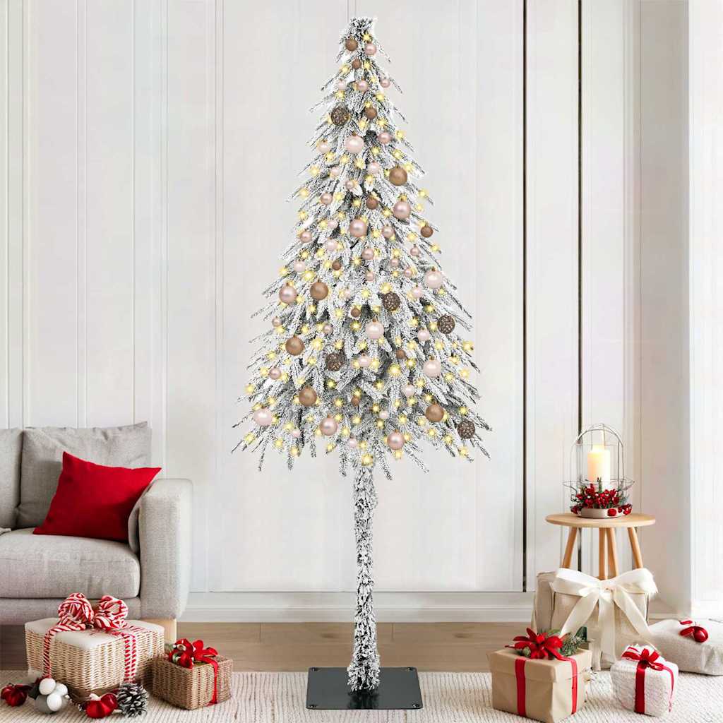 Sapin de Noël avec 300 LED avec support 210 cm PE
