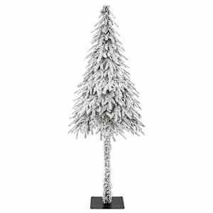 Vánoční stromeček s 300 LED diodami Bílá 210 cm PE a Ocel - obrázek 3