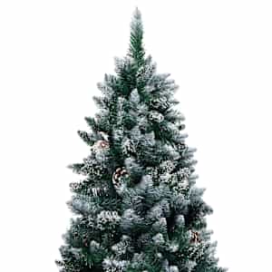 Umělý vánoční stromeček Zelená 150 cm PVC, ocel a plast - obrázek 11
