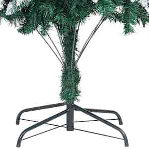 Umělý vánoční stromeček Zelená 210 cm PVC, ocel a plast - obrázek 12